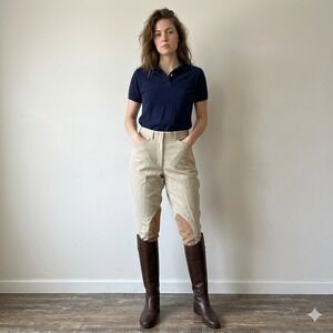 The Tailored Sportsman Pants Women 28 Tan Riding Breeches Equestrian